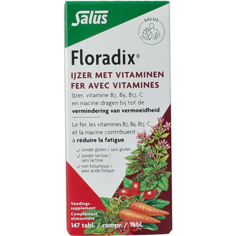 Salus Floradix Floradix ijzer tabletten - 147 Tabletten