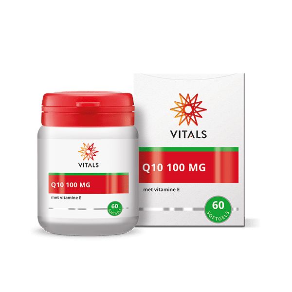 Vitals Q10 100 mg - 60 Softgels