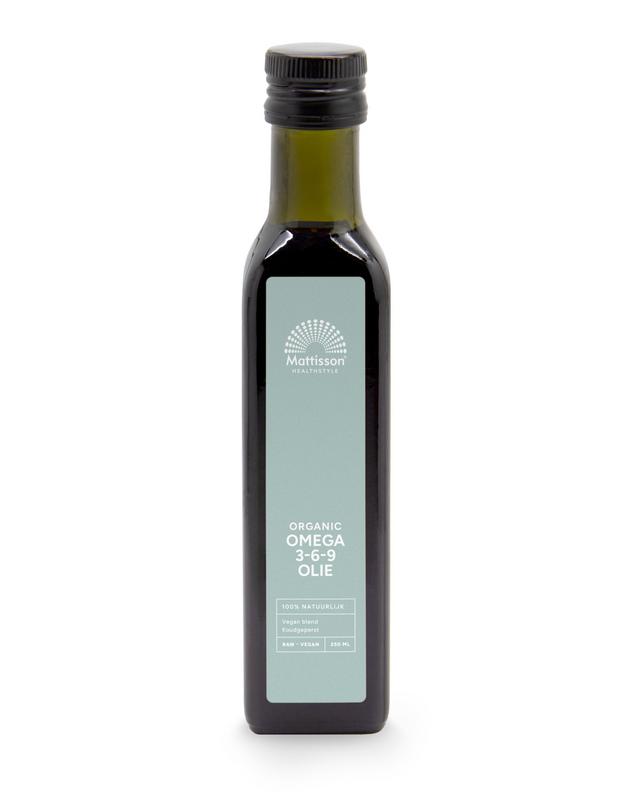 Mattisson HealthStyle Omega 3-6-9 olie bio - 250 Milliliter