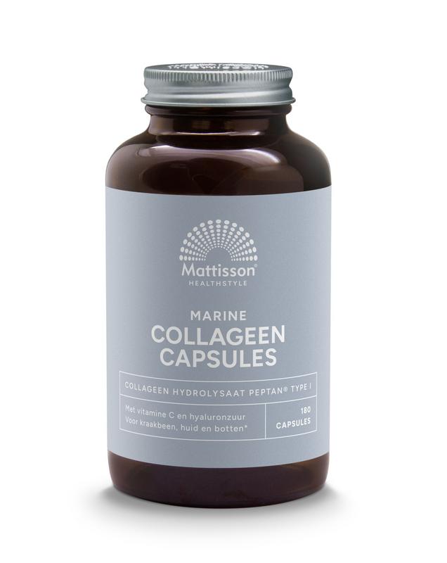 Mattisson HealthStyle Marine vis collageen peptan type I - 180 Capsules