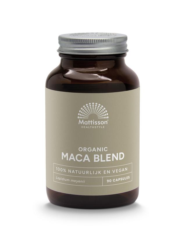 Mattisson HealthStyle Maca blend 750mg bio - 90 Capsules