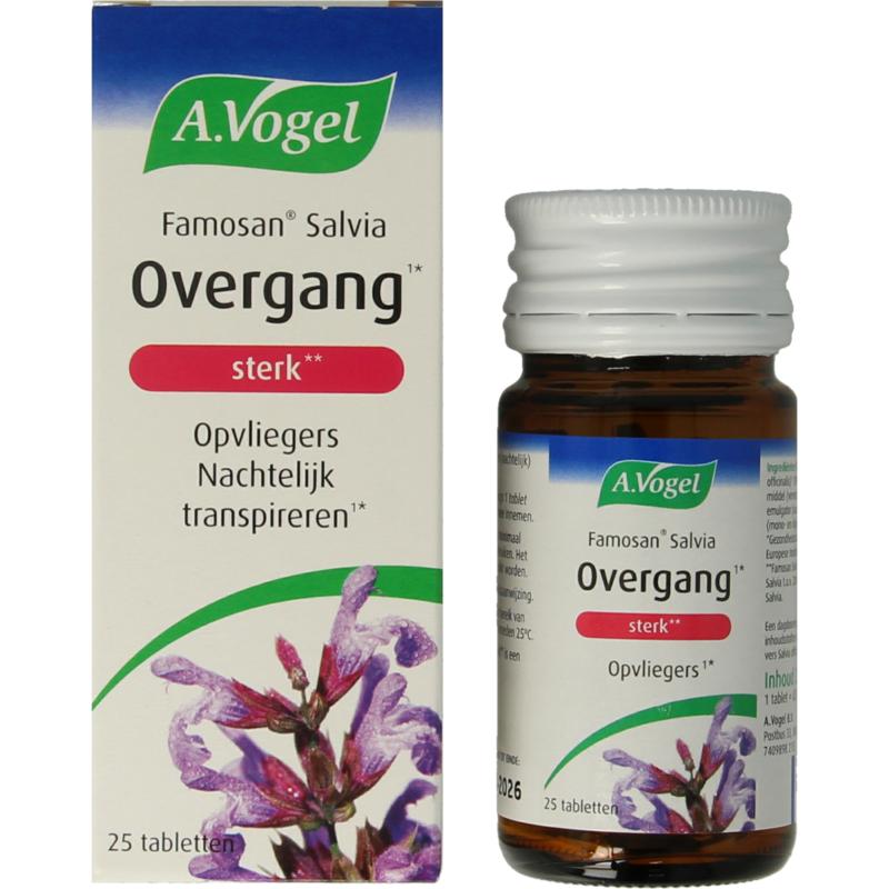 A. Vogel Famosan salvia overgang sterk - 25 Tabletten