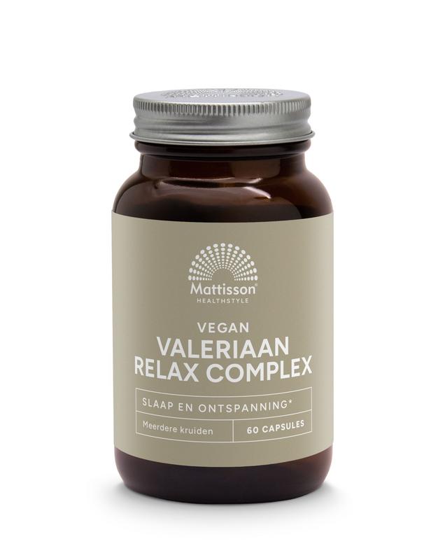 Mattisson HealthStyle Valeriaan relax complex - 60 Capsules