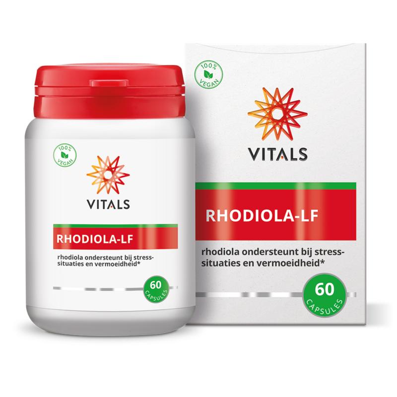 Vitals Rhodiola LF - 60 Capsules