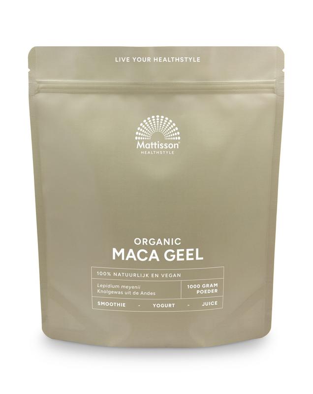 Mattisson HealthStyle Maca poeder bio - 1 Kilogram