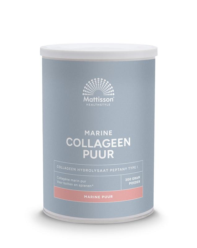 Mattisson HealthStyle Marine vis collageen poeder Peptan - 300 Gram