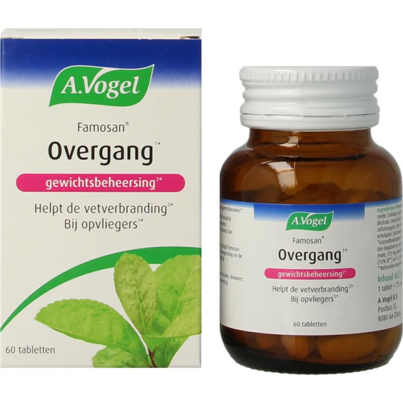 A. Vogel Famosan Overgang gewichtsbeheersing - 60 Tabletten