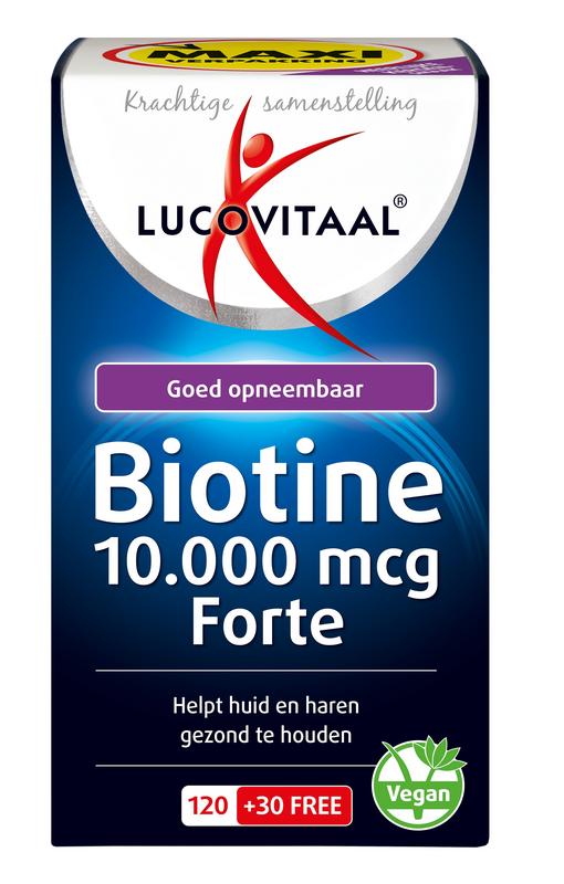 Lucovitaal Biotine forte - 150 Zuigtabletten