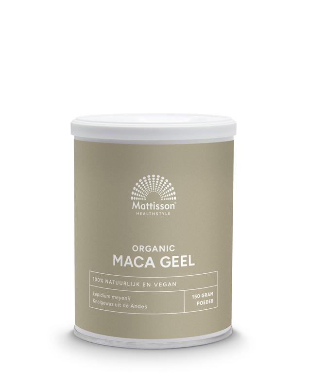 Mattisson HealthStyle Maca poeder bio - 150 Gram