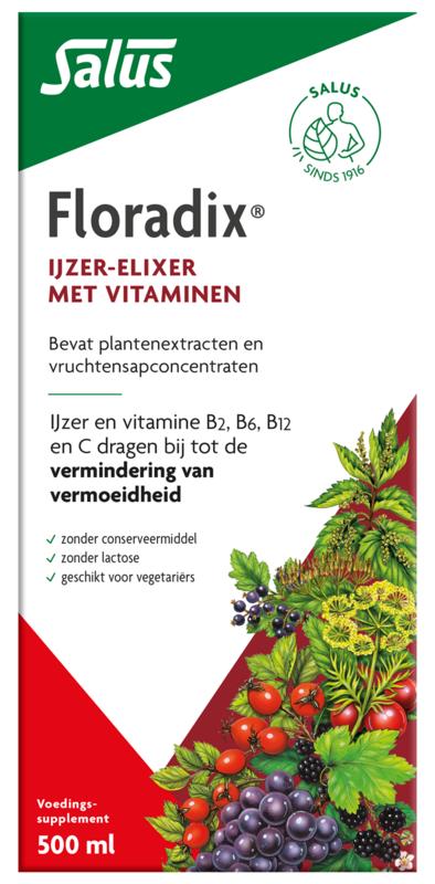 Salus Floradix Floradix ijzer elixer - 500 Milliliter