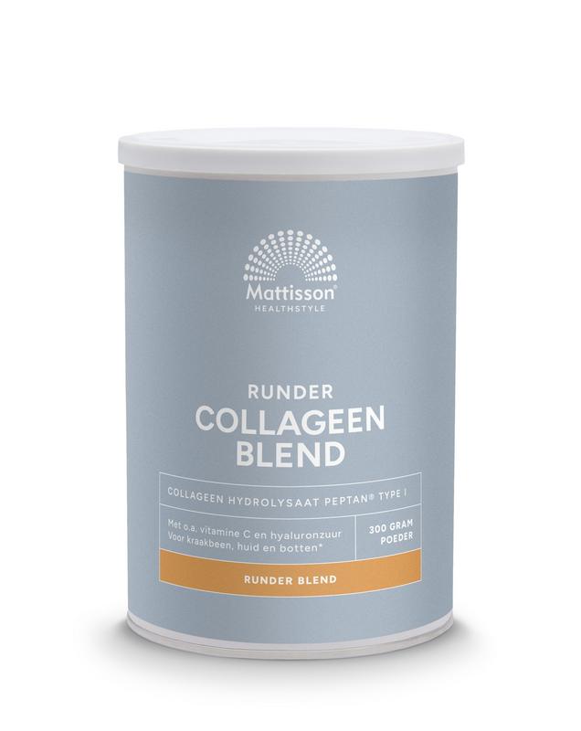 Mattisson HealthStyle Runder collageen poeder blend Peptan - 300 Gram