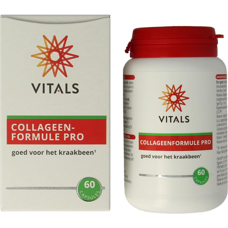 Vitals Collageenformule pro - 60 Capsules