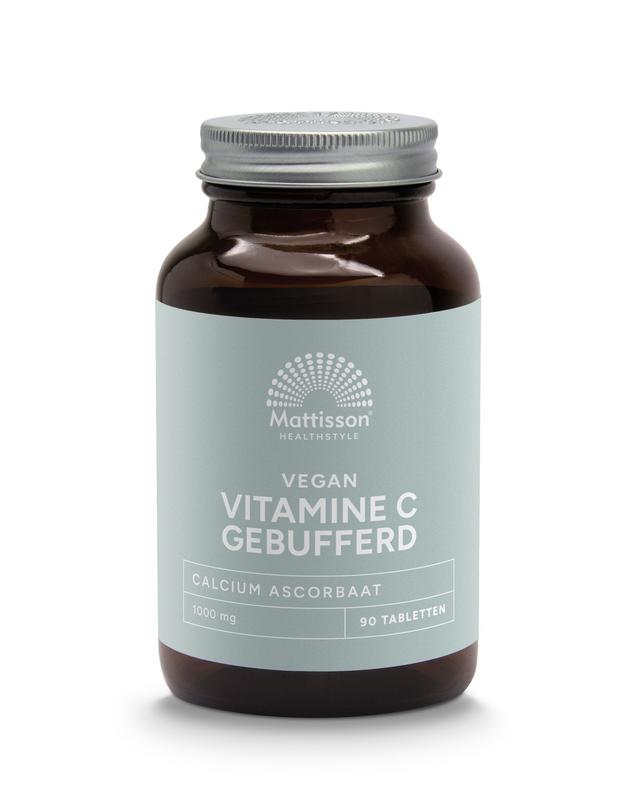 Mattisson HealthStyle Vitamine C gebufferd 1000mg calcium ascorbaat - 90 Tabletten