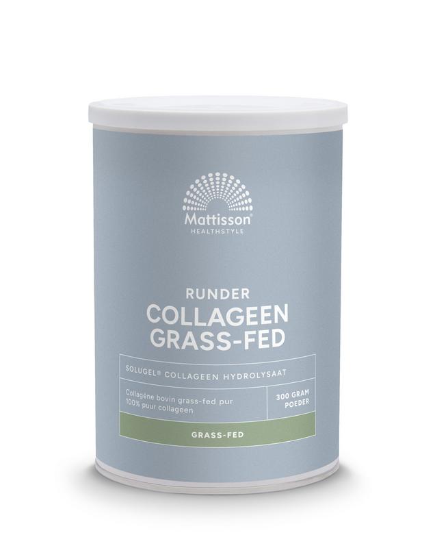 Mattisson HealthStyle Solugel runder collageen grass-fed/gras gevoerd - 300 Gram