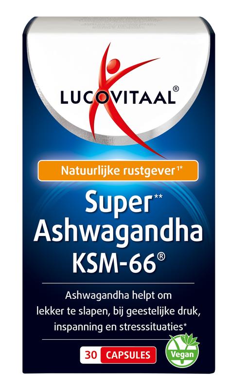 Lucovitaal Ashwagandha KSM-66 - 30 Capsules